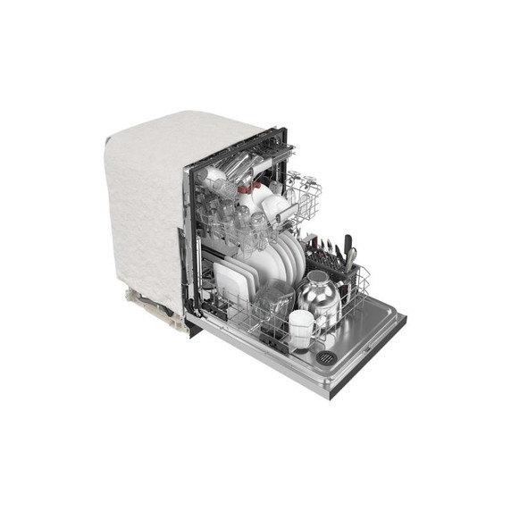 Kitchenaid® 44 dBA Dishwasher in PrintShield™ Finish with 360° Max Jets™ Third Rack KDTM404KPS