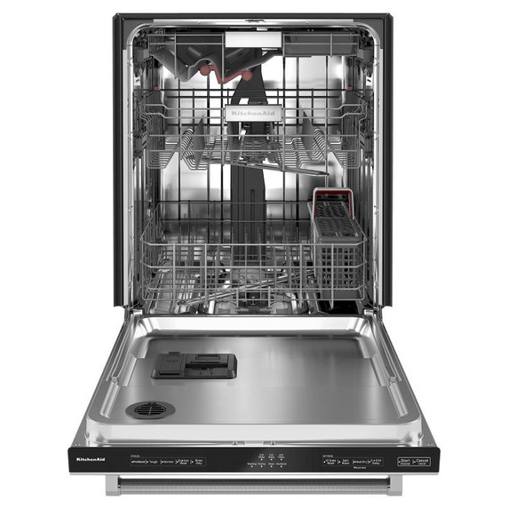 Kitchenaid® 44 dBA Dishwasher in PrintShield™ Finish with 360° Max Jets™ Third Rack KDTM404KPS