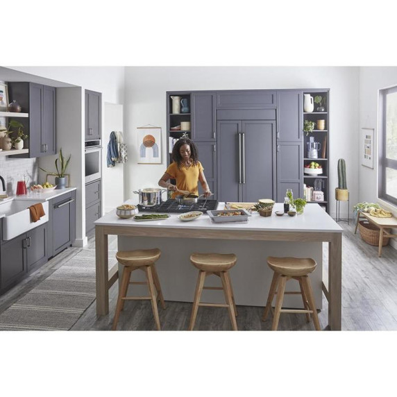 Kitchenaid® 36" 5 Burner Gas Downdraft Cooktop KCGD506GSS