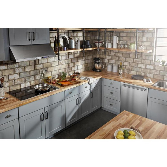 Kitchenaid® 30" Electric Cooktop with 5 Elements and Knob Controls KCES550HSS