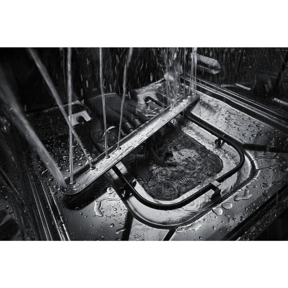 Kitchenaid® 44 dBA Dishwasher in PrintShield™ Finish with 360° Max Jets™ Third Rack KDTM604KBS