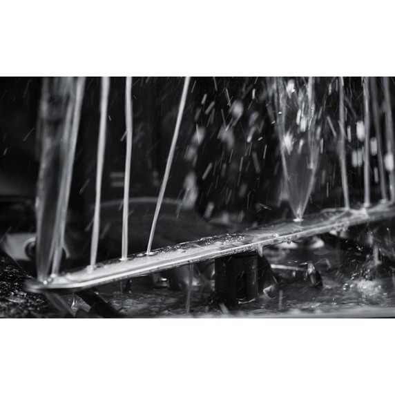 Kitchenaid® 44 dBA Dishwasher in PrintShield™ Finish with 360° Max Jets™ Third Rack KDTM604KBS