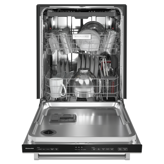 Kitchenaid® 39 dBA Dishwasher in PrintShield™ Finish with Third Level Utensil Rack KDTE204KPS