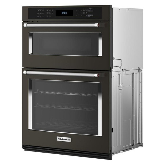 KitchenAid® 30" Combination Microwave Wall Oven with Air Fry Mode KOEC530PBS
