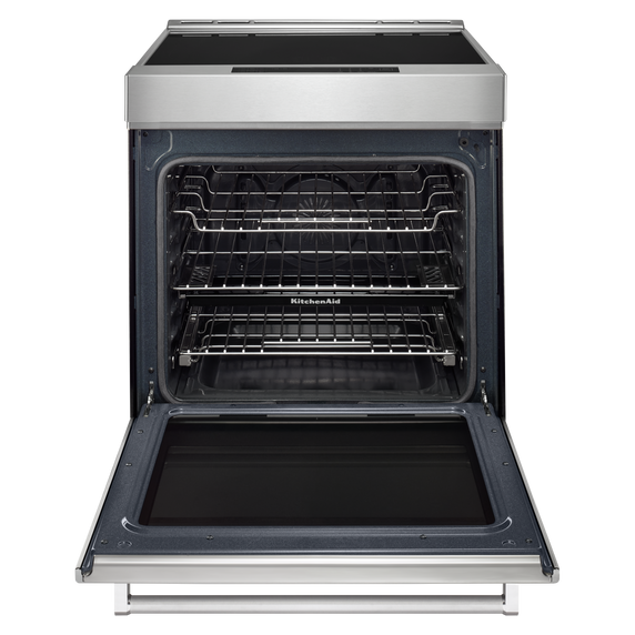 Kitchenaid® 30-Inch 4-Element Induction Slide-In Convection Range with Air Fry KSIS730PSS