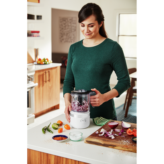 Kitchenaid® Cordless 5 Cup Food Chopper KFCB519WH