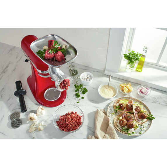 Kitchenaid® Metal Food Grinder Attachment KSMMGA