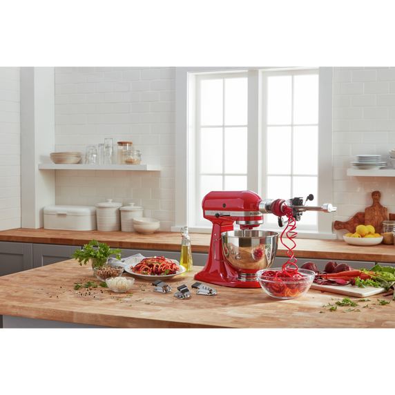 Kitchenaid® 5 Blade Spiralizer with Peel, Core and Slice KSM1APC