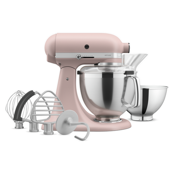 Kitchenaid® Artisan® Series 5 Quart Tilt-Head Stand Mixer with Premium Accessory Pack KSM195PSFT