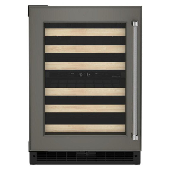 Kitchenaid® 24" Panel-Ready Undercounter Wine Cellar with Wood-Front Racks KUWL214KPA Kitchenaid® 24" Panel-Ready Undercounter Wine Cellar with Wood-Front Racks KUWL214KPA