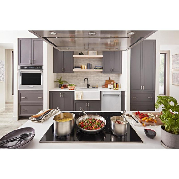 Kitchenaid® 30-Inch 5-Element Sensor Induction Cooktop KCIG550JSS