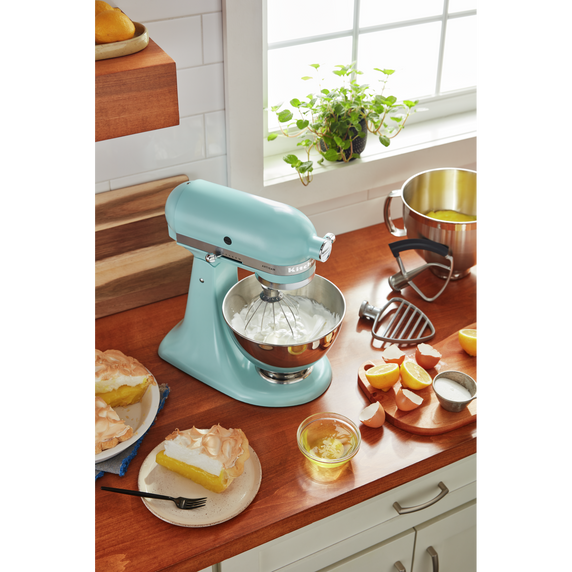 Kitchenaid® Artisan® Series 5 Quart Tilt-Head Stand Mixer with Premium Accessory Pack KSM195PSMI