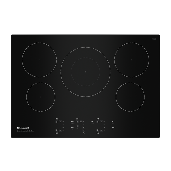 Kitchenaid® 30-Inch 5-Element Sensor Induction Cooktop KCIG550JBL