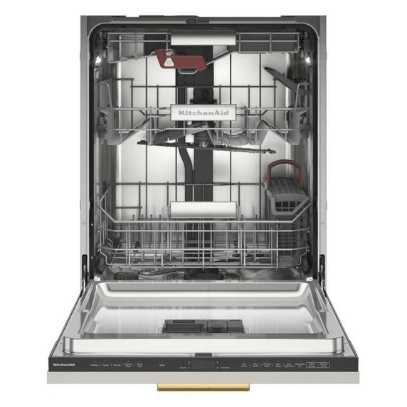 Kitchenaid® 39 dBA PrintShield™ Finish Flush-to-Cabinet Dishwasher with FreeFlex™ Fit Third Level Rack KDTF924PPA