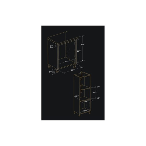 Jennair® RISE 60cm Built-In Convection Oven JJW2424HL