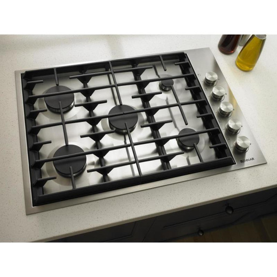 Jennair® 30", 5-Burner Gas Cooktop JGC7530BS
