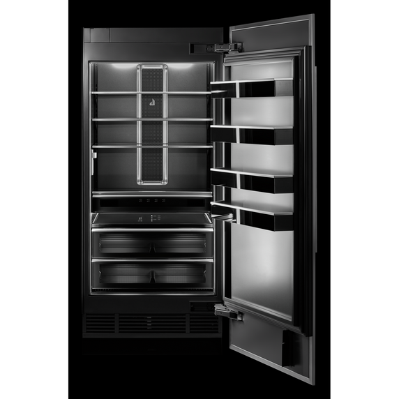 Jennair® 36 Built-In Column Refrigerator with NOIR™ Panel Kit, Right Swing JKCPR361GM