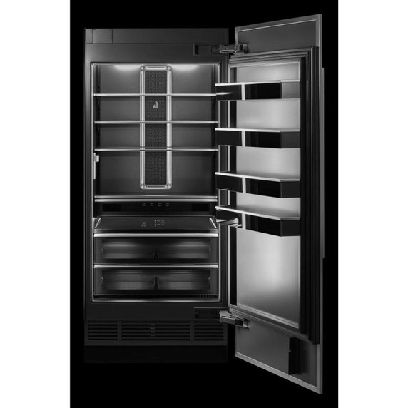 Jennair® 36" Built-In Column Refrigerator with NOIR™ Panel Kit, Right Swing JKCPR361GM