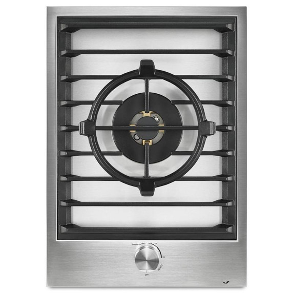 Jennair® 15" Single-Burner Gas Cooktop with Wok Ring JGC3115GS Jennair® 15" Single-Burner Gas Cooktop with Wok Ring JGC3115GS