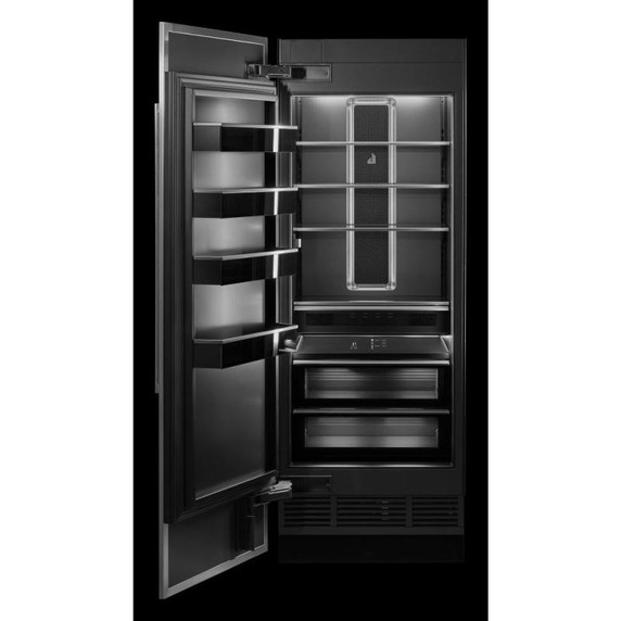 Jennair® 30" Built-In Column Freezer with NOIR™ Panel Kit, Left Swing JKCPL301GM