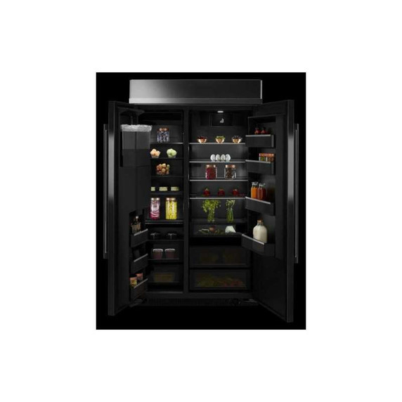 Jennair® RISE™ 48" Built-In Side-By-Side Refrigerator with External Ice and Water Dispenser JBSS48E22L