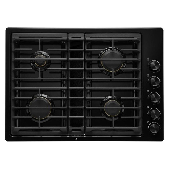 Jennair® 30” JX3™ Gas Downdraft Cooktop JGD3430GB