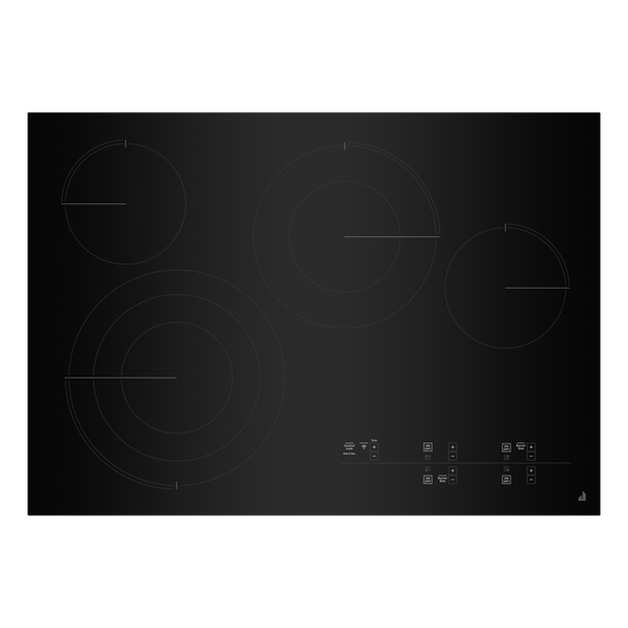 Jennair® Oblivion 30 Electric Radiant Cooktop with Emotive Controls JEC4430KB