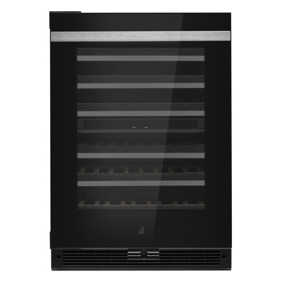Jennair® NOIR™ 24" Built-In Undercounter Wine Cellar, Left Swing JUWFL242HM