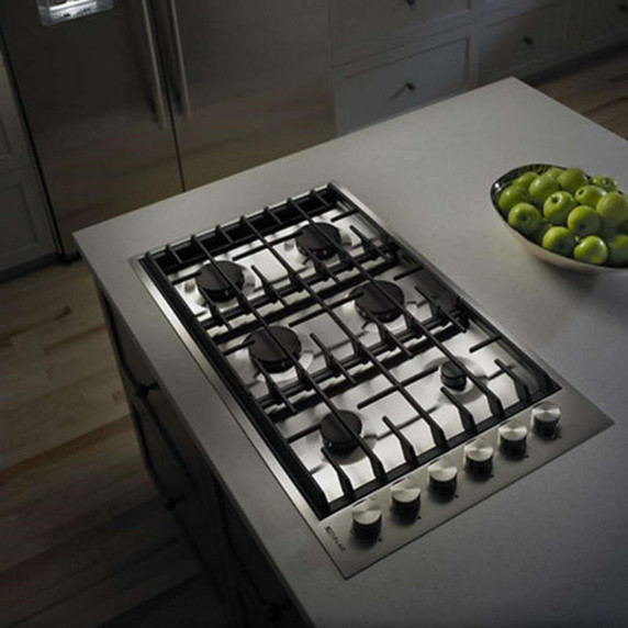 Jennair® 36", 6-Burner Gas Cooktop JGC7636BS