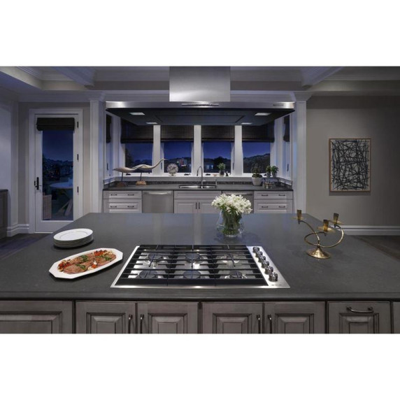 Jennair® 36", 6-Burner Gas Cooktop JGC7636BS