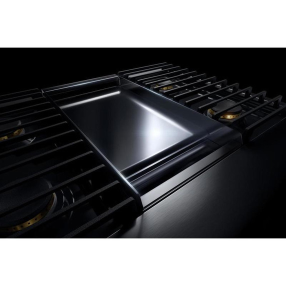 Jennair® 36" NOIR™ Gas Professional-Style Rangetop with Gas Grill JGCP636HM