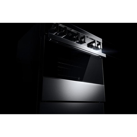 Jennair® 30" NOIR™ Dual-Fuel Professional-Style Range JDRP430HM