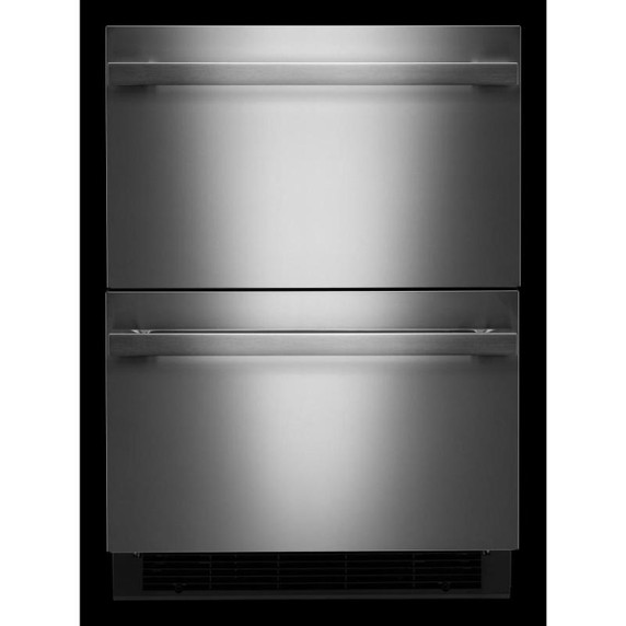 JennAir® NOIR 24" Double-Refrigerator Drawers JUDFP242HM