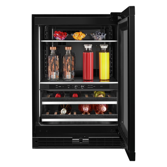 Jennair® Panel-Ready 24 Built-In Undercounter Beverage Center, Right Swing JUBFR242HX