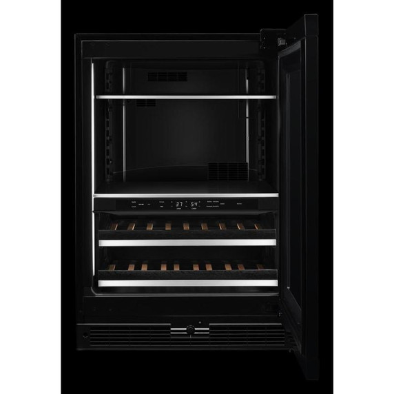 Jennair® Panel-Ready 24" Built-In Undercounter Beverage Center - Right Swing JUBFR242HX
