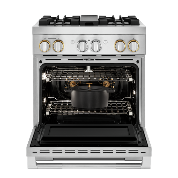 Jennair® RISE™ 30 Dual-Fuel Professional Range JDRP430HL