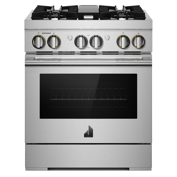 Jennair® 30" RISE™ Dual-Fuel Professional-Style Range JDRP430HL