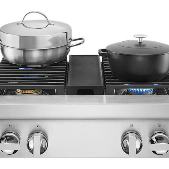 Jennair® 30" NOIR™ Gas Professional-Style Rangetop JGCP430HM