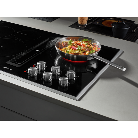 Jennair® Euro-Style 36 JX3™ Electric Downdraft Cooktop JED3536GS