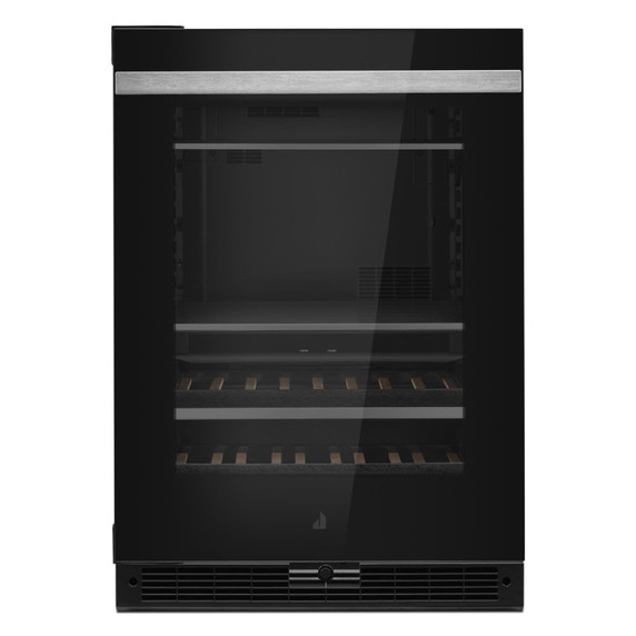 Jennair® NOIR™ 24" Built-In Undercounter Beverage Center - Left Swing JUBFL242HM