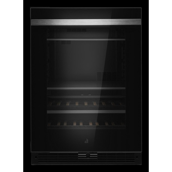Jennair® NOIR™ 24" Built-In Undercounter Beverage Center - Left Swing JUBFL242HM
