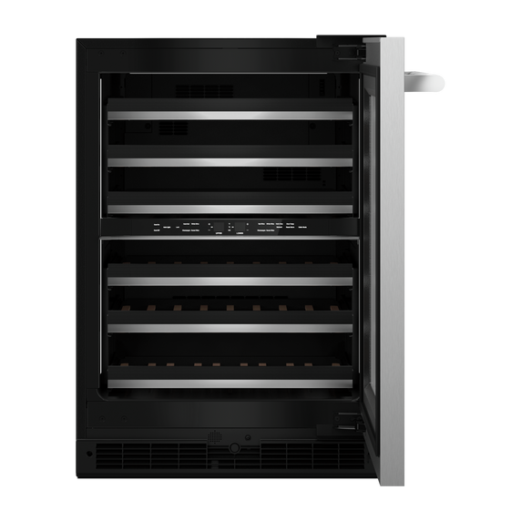 Jennair® RISE™ 24 Built-In Undercounter Wine Cellar - Right Swing JUWFR242HL