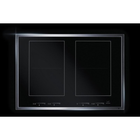 Jennair® 30" Lustre Stainless Induction Flex Cooktop JIC4730HS