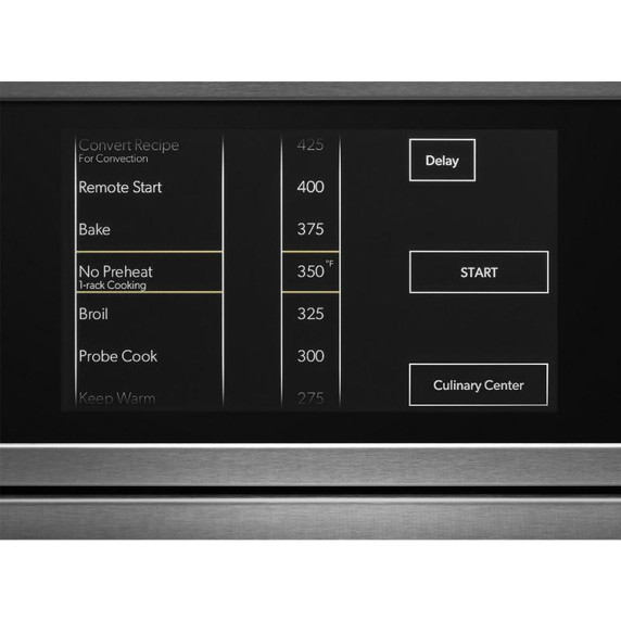 Jennair® NOIR™ 27" Single Wall Oven with MultiMode® Convection System JJW2427LM