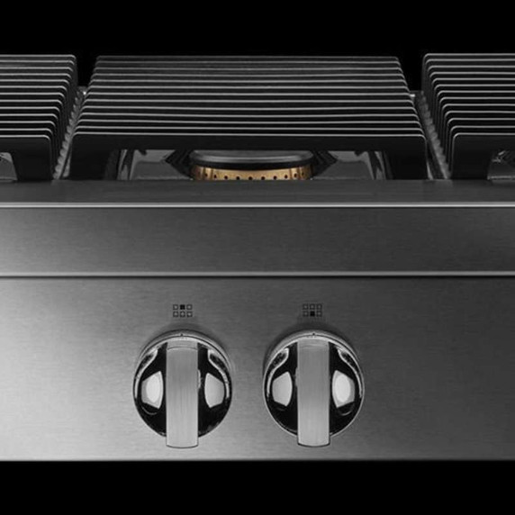 Jennair® 36" NOIR™ Gas Professional-Style Rangetop JGCP436HM