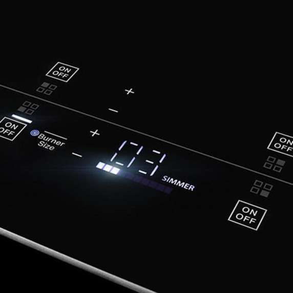 Jennair® Oblivion 24" Electric Radiant Cooktop with Emotive Controls JEC4424KB