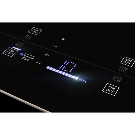Jennair® Oblivion 24" Electric Radiant Cooktop with Emotive Controls JEC4424KB