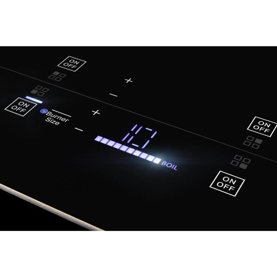 Jennair® Oblivion 24" Electric Radiant Cooktop with Emotive Controls JEC4424KB