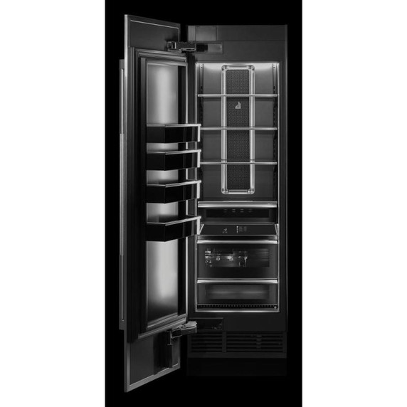 Jennair® 24" Built-In Column Freezer with NOIR™ Panel Kit, Left Swing JKCPL241GM