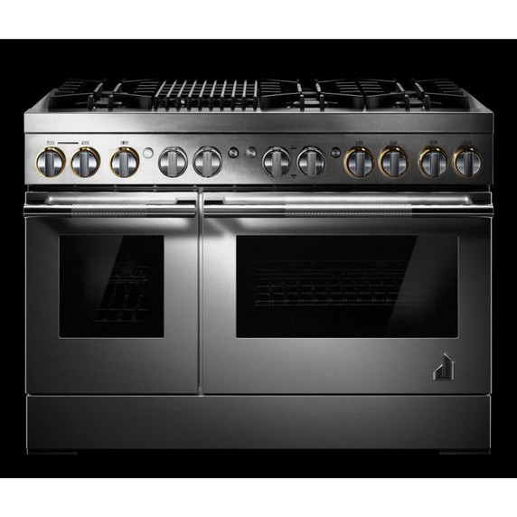 Jennair® RISE™ 48" Dual-Fuel Professional Range with Gas Grill JDRP648HL